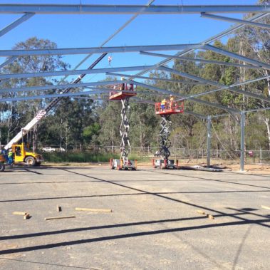 Custom Steel Building, Undercover Outdoor Arena