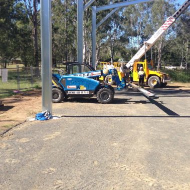 Custom Steel Building, Undercover Outdoor Arena