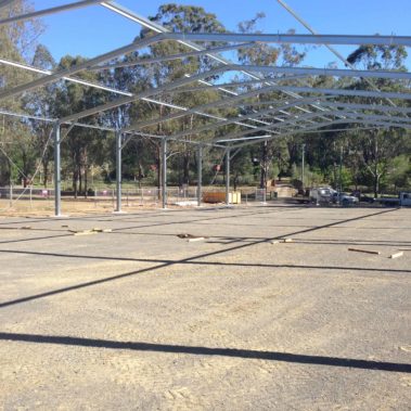 Custom Steel Building, Undercover Outdoor Arena